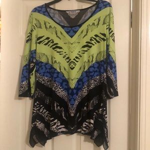 Nygard multi colored Tunic